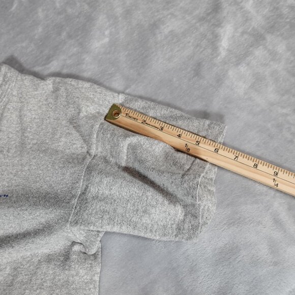 Vintage Champion Script T Shirt Mens L (Fits M) Made In USA 80s Gray - Picture 8 of 8